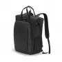 Mochila DICOTA Eco Dual GO 39,6 cm (15,6 polegadas) preta com pega e alça de ombro