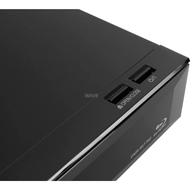 Panasonic DMR-BST760 - Gravador Blu-ray 3D com sintonizador de TV e HDD - Upscaling - Ethernet, Wi-Fi (DMR-BST760AG)
