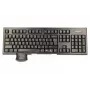 Conjunto de teclado e rato A4Tech 7100N RF Wireless QWERTY inglês preto