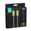 Cabo HDMI IBOX HD08 2 m, HDMI Type-A macho-macho, HDMI 2.1, prata