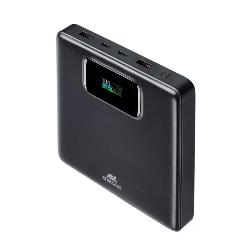 Powerbank Rivacase VA1091 — 25800 mAh, potência total de saída 100 W, portas USB