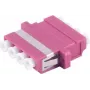Adaptador de fibra ótica S/CONN 07-60043 LC violeta multimodo 1 unid.