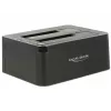 Delock docking station USB 3.0 dupla para 2x SATA HDD / SSD com função de clonagem