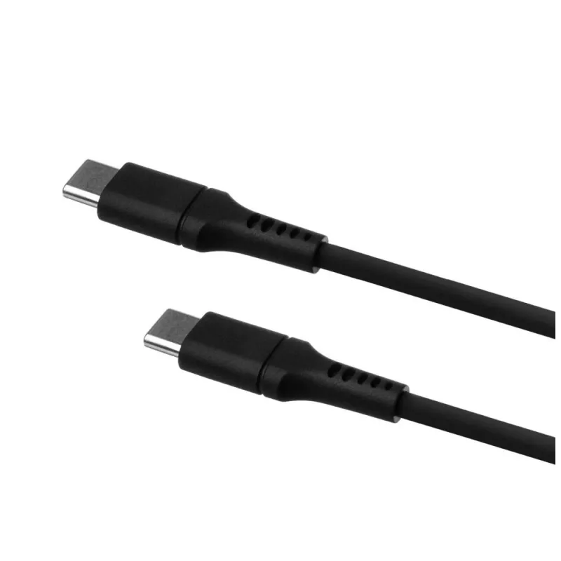 Cabo USB-C para USB-C FIXED FIXDLS-CC12-BK, 1,2 m, 60 W energia e dados