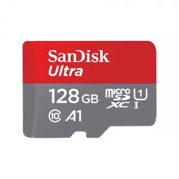 Memória flash SanDisk 128GB MicroSDXC UHS-I Classe 10 SDSQUNR-128G-GN6TA