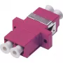 Acoplador de fibra ótica Digitus duplex LC para LC MM OM4