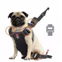Arnês para cão ZOLUX TRAVEL SAFE S, tamanho S, vermelho