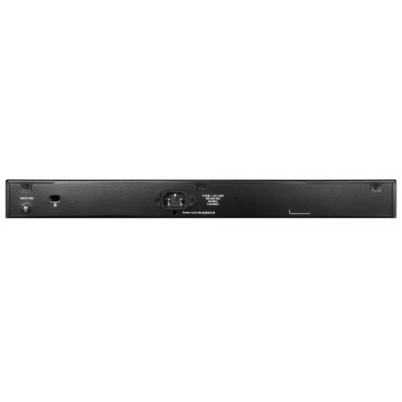 D-Link DGS-1510-28XMP Managed L2/L3 Gigabit Ethernet (10/100/1000) Power over Ethernet (PoE) Preto, Cinzento