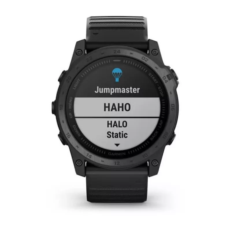 Garmin tactix 7 Standard Edition 010-02704-01 smartwatch GPS, 51 mm, ecrã de 3,56 cm (1,4"), polímero reforçado com fibra, bracelete de silicone, preto