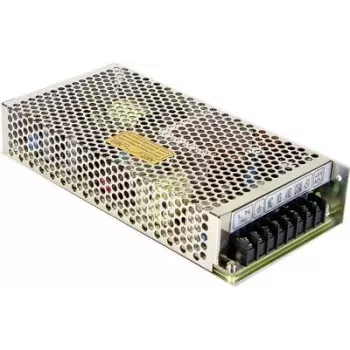 Fonte de alimentação MEAN WELL RT-125D 125 W, entrada 176–264 V, saída 5 V, RoHS, 98×199×38 mm