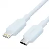 Cabo USB-C para Lightning/1M azul Laksf Vention