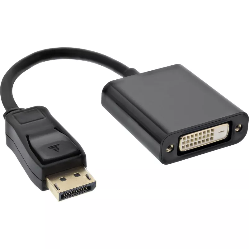 Adaptador de cabo de vídeo Microconnect DPDVID 0,15 m DisplayPort DVI-D preto