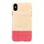 Capa para smartphone man and wood para iPhone X/XS – branco, design Mismatch