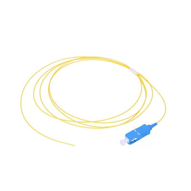 Pigtail SC/UPC monomodo Extralink G.657.A1 900µm cabo FTTH 1,5 m