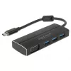 Dock para portátil DeLOCK 63932 USB 3.2 Gen 1 Type-C preto