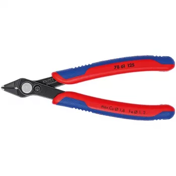 Alicate de corte diagonal Knipex 78 61 125 comprimento das garras 9 mm comprimento 125 mm