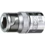 GEDORE 620 adaptador de bits 1/4 quadrado para 1/4 sextavado (1649329)