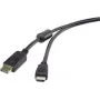 Renkforce RF-3301522 adaptador de cabo de vídeo 1 m HDMI Type-A (Standard) DisplayPort preto (RF-3301522)