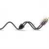 Goobay 65295. Ligação 1: 2 x RCA, conector 1 sexo: macho, ligação 2: 2 x RCA, conector 2 sexo: macho, material do cabo: