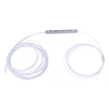 Splitter de cabo Extralink Splitter 1:4 PLC 900µm 1m sem ficha PVC branco