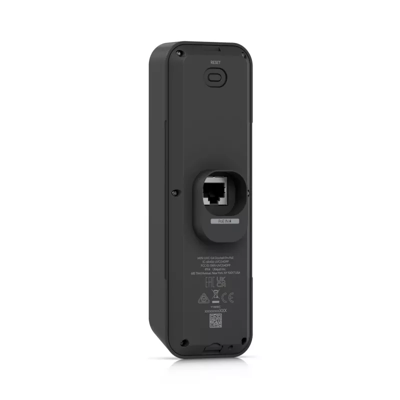 Kit Ubiquiti G4 Doorbell Professional PoE preto prateado 5 MP IPX4
