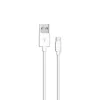 Cabo USB Savio CL-125 USB 2.0 1 m USB A USB C branco