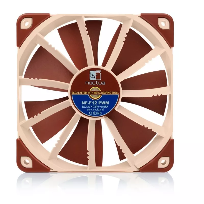 Ventoinha de caixa Noctua NF-F12 PWM 120mm