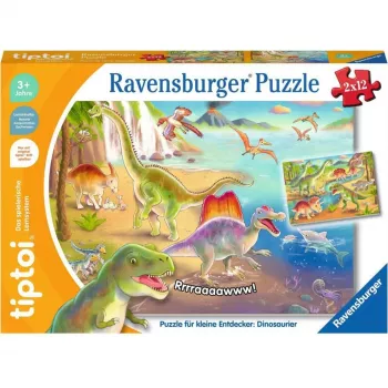 tiptoi Puzzle para jovens exploradores: Dinossauros