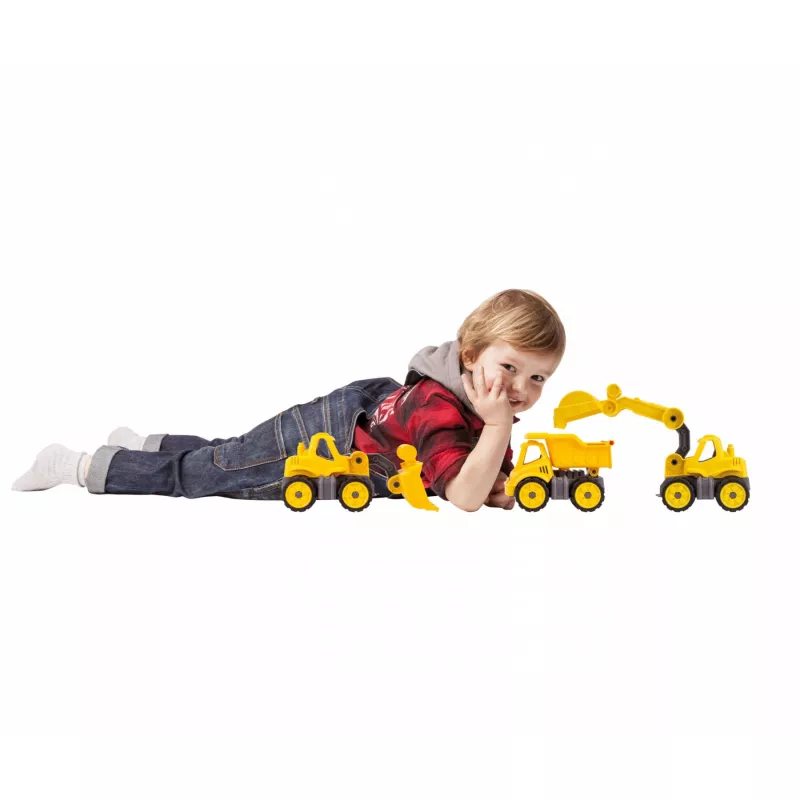 Power Worker Mini Radlader, veículo de brinquedo