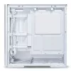 Caixa de PC Midi Tower Lian Li LANCOOL 207 — branco, painel transparente, suporta ATX/MicroATX/MiniITX, sem fonte de alimentação
