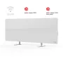 Aquecedor inteligente AENO Premium Eco, 700W, vidro temperado, tipo de aquecimento infravermelho+convecção, tipo de ficha: Europa (tipo E/F), BRANCO