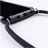 Lookabe Necklace Snake Edition capa de telemóvel para iPhone XR, prateado/preto