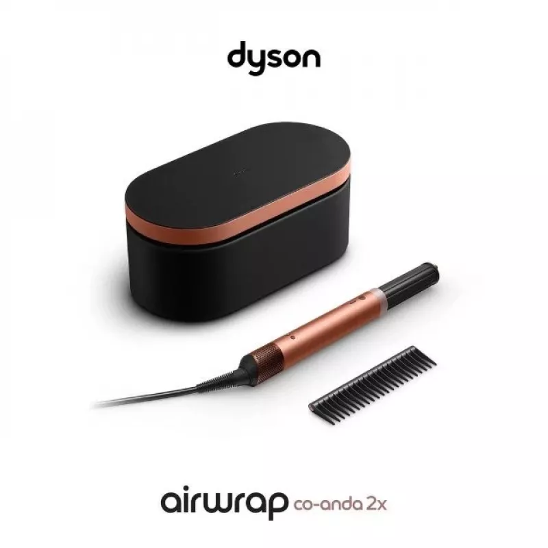Dyson Airwrap Co-anda 2x Multistyler quente preto, ouro rosa 1700 W 2 m