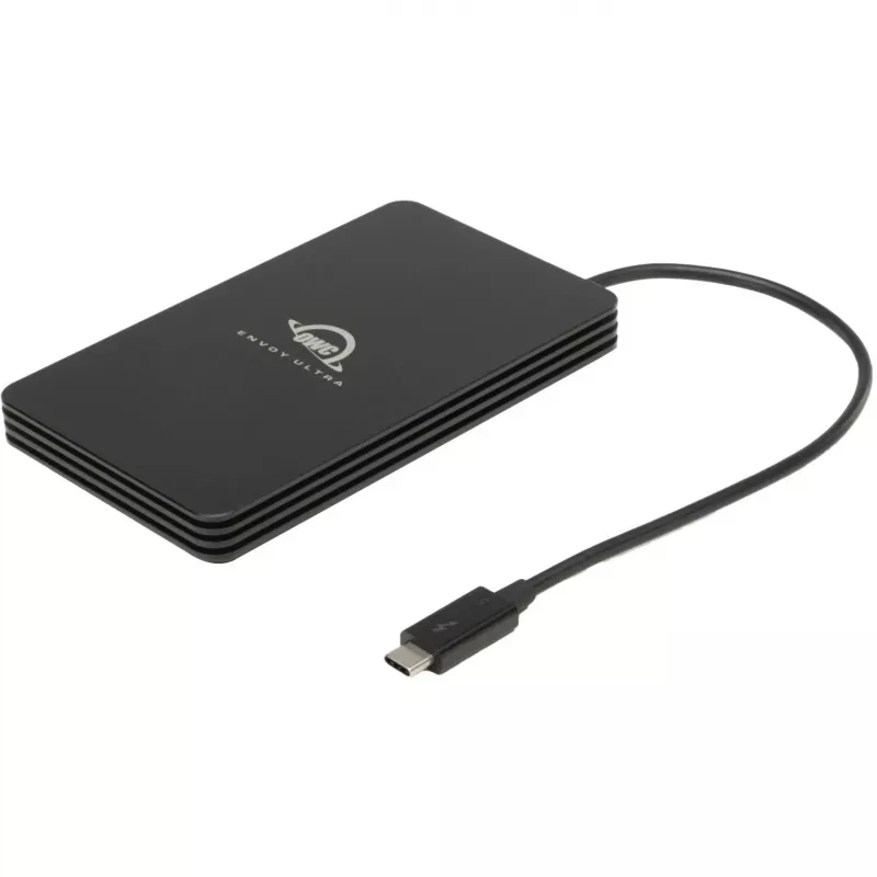 OWC Envoy Ultra - SSD - 2 TB - externo (portátil) - M.2 NVMe (M.2 NVMe) - Thunderbolt 5 (conector USB-C) - Preto (OWCTB5ENVU02)