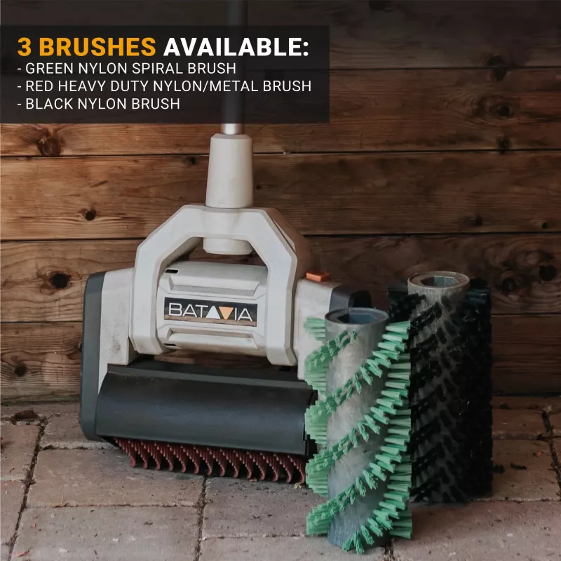 Batavia B.V. | Maxxbrush 1020W escova múltipla 26cm, espiral (Verde) | 1020 W