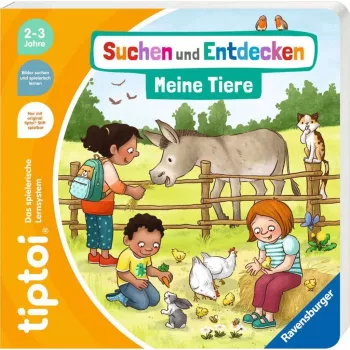 tiptoi Procurar e descobrir: Os meus animais, livro educativo