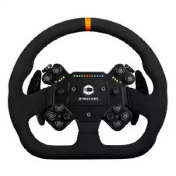 Volante de simracing Simucube Valo GT-23 SC3, 320 mm de diâmetro, design GT, encaixe rápido SC3 – preto, camurça