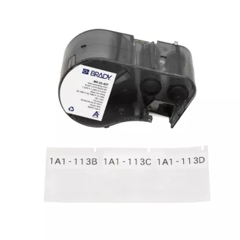 Fita de etiquetas Brady M5-32-427 para BMP51/BMP53/M511 (autolaminada, 32 mm de largura)