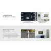 Videoporteiro monitor tátil EZVIZ 7 polegadas modelo 318500248 — controlo separado para 2 unidades familiares