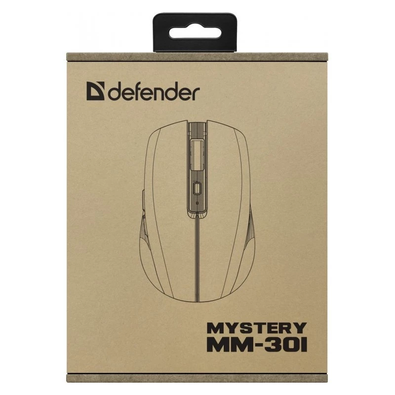 Rato DEFENDER MYSTERY MM-301 RF+BT LILA 1600dpi 6T