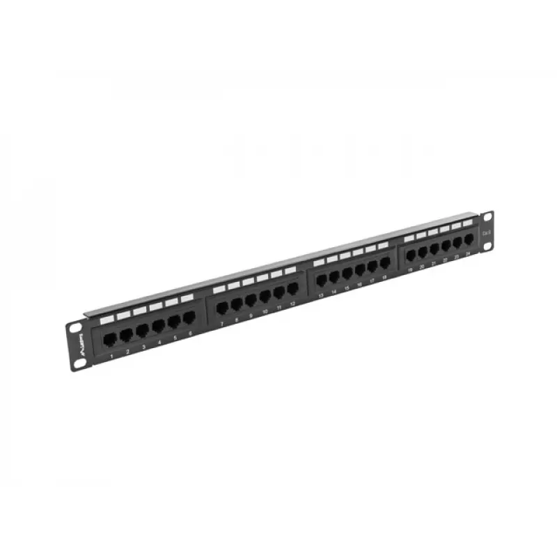 Lanberg PPU6-1024-B Painel de ligação 1U