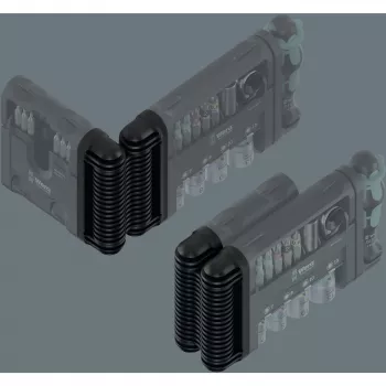 Conjunto de pontas de chave de fendas Wera Tool-Check Modular SB6 7,5×91,0×22,0, armazenamento modular e seleção de pontas