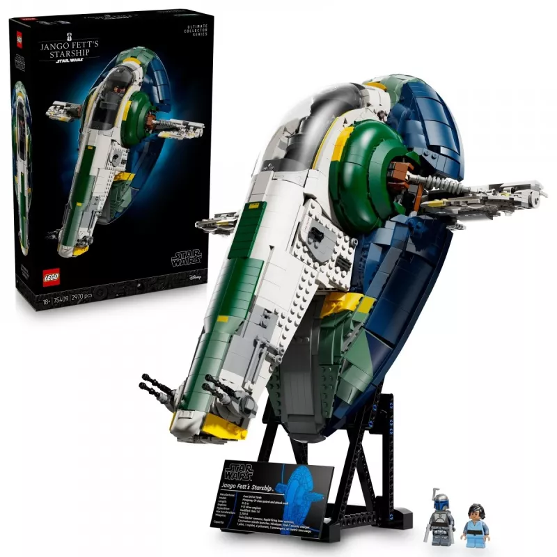 LEGO STAR WARS 75409 Nave espacial classe Firespray de Jango Fett