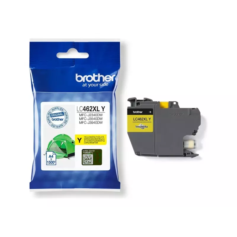 Brother LC462XLY cartucho de tinta 1 unid. original alta capacidade (XL) amarelo