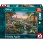 Schmidt Spiele 59489 Thomas Kinkade Studios: Painter of Light - Disney 101 Dálmatas puzzle, 1000 peças, horizontal, a partir dos 12 anos