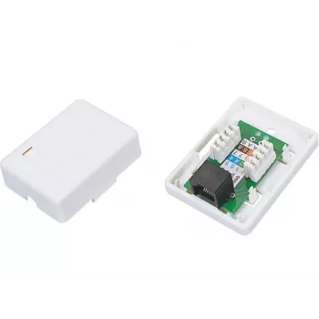 Alantec GN001 conector de fio RJ45 branco