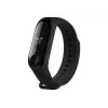 Pulseira de silicone FIXED para Xiaomi Mi Band 3/4 – Preto, substituição flexível durável silicone