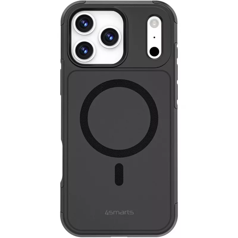 Capa 4smarts Defend iPhone 17 Pro Max preto 17,5 cm
