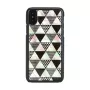 iKins Pyramid capa para iPhone XS/X, preta, K1623J