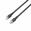 HYPER HyperJuice Cabo USB-C para USB-C de silicone 240W (1,8m/2m) - Preto